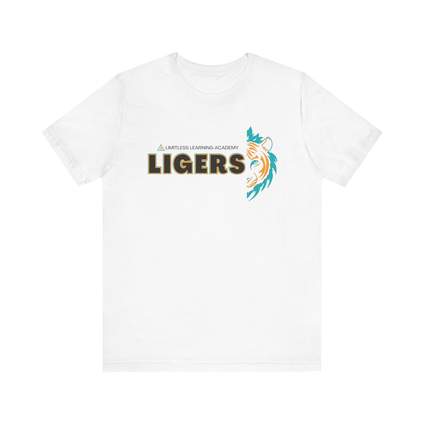 Adult LLA Liger , School Spirit Tee with Ligers, Limitless Learning Academy Shirt. Back to School, Spirit Day, School Pride Shirt, Team Mascot