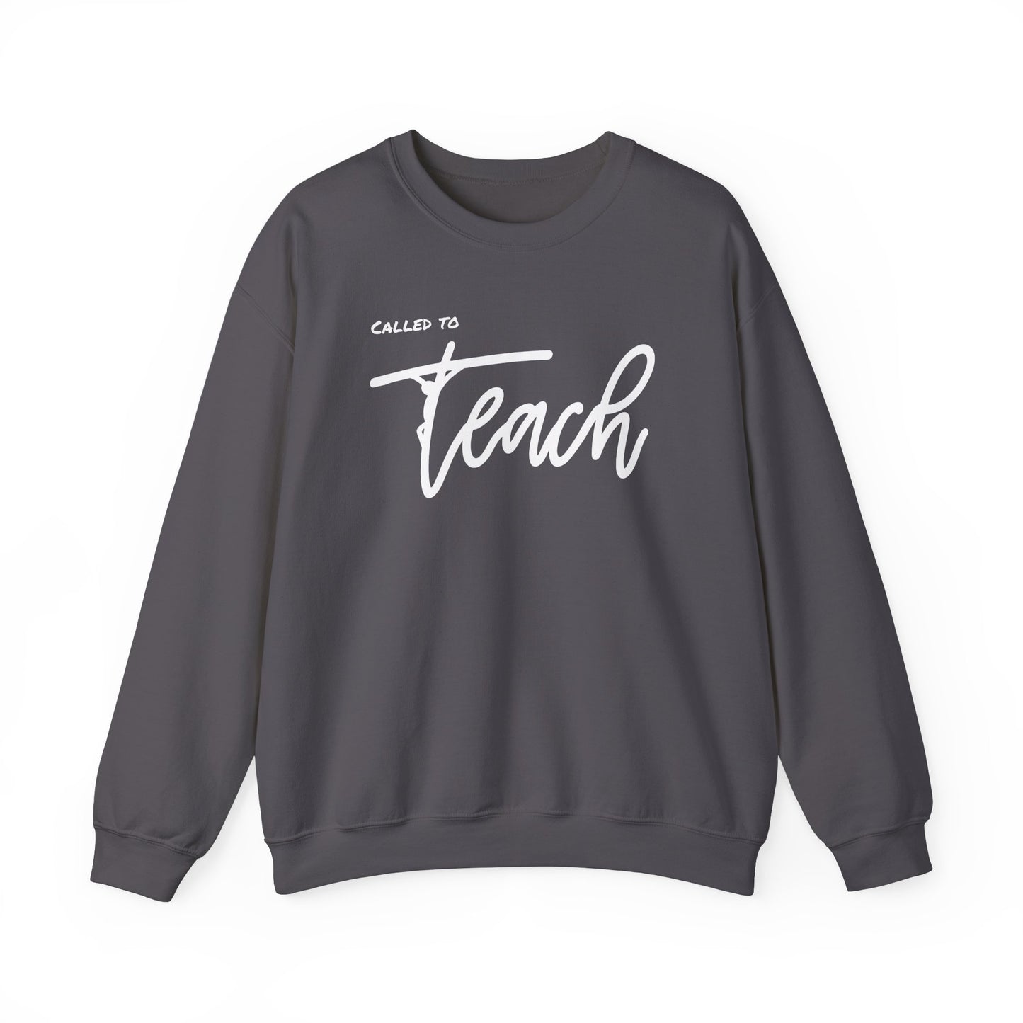 Crewneck Sweatshirt, Catholic Catechist Gift, Called to Teach with Jesus Silhouette, Religious Sweatshirt, Unisex Sweatshirt