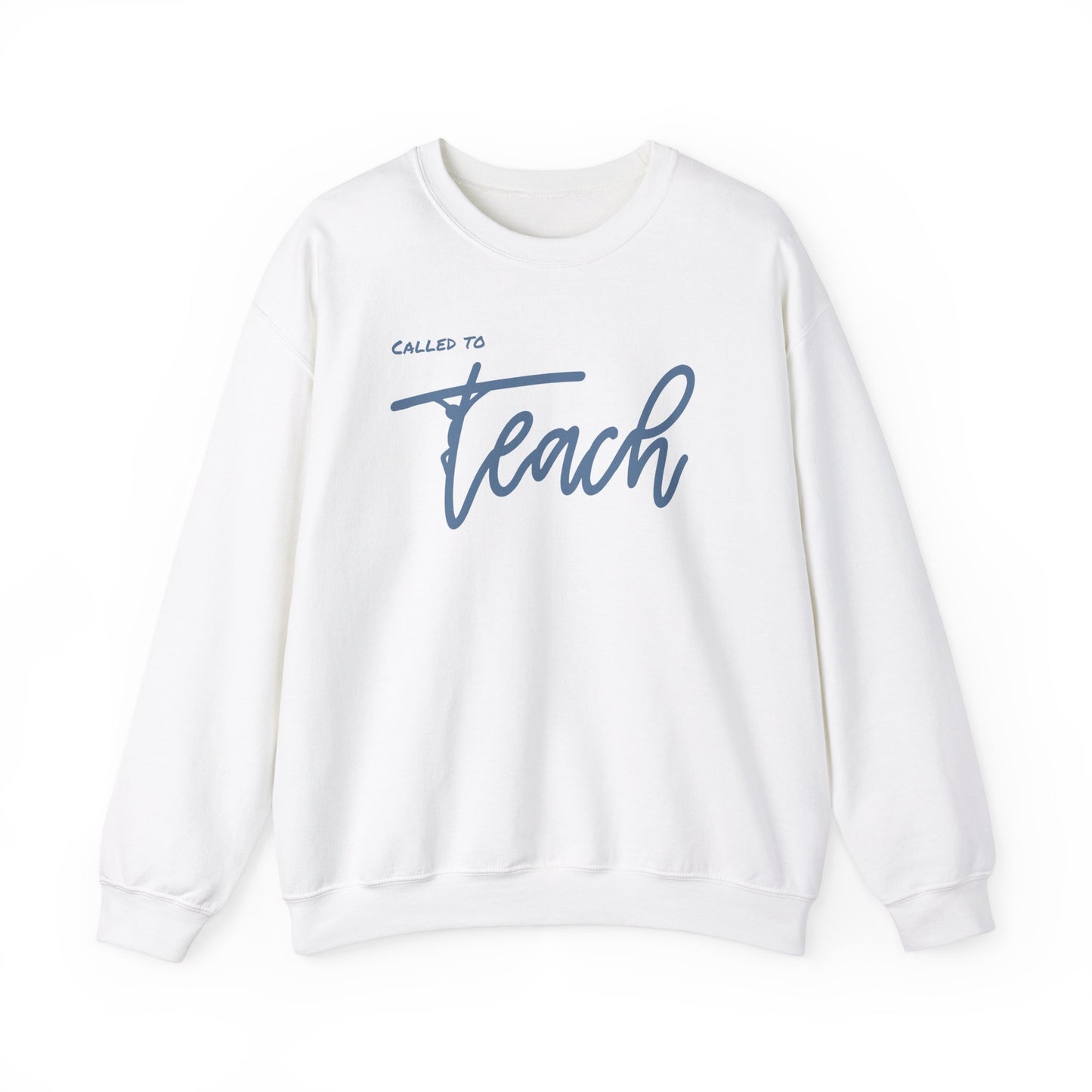 Crewneck Sweatshirt, Catholic Catechist Gift, Called to Teach with Jesus Silhouette, Religious Sweatshirt, Unisex Sweatshirt