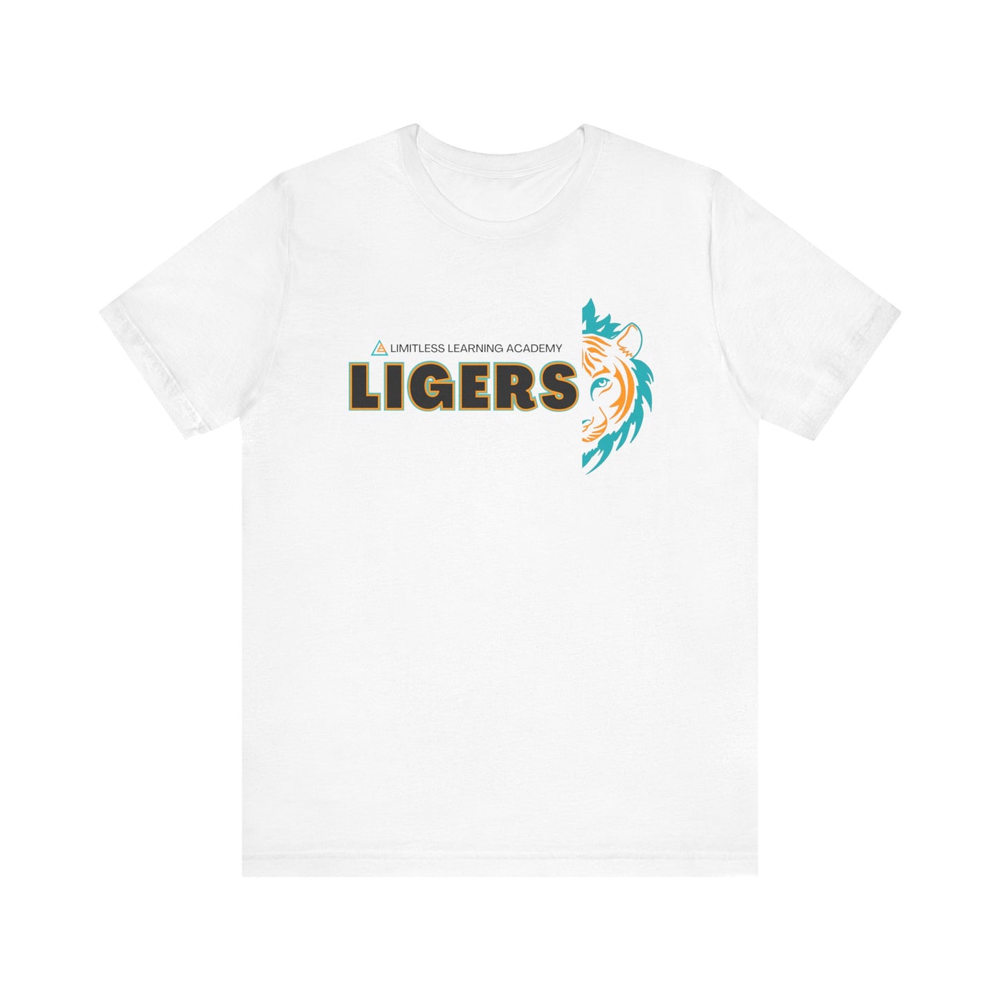 Adult LLA Liger , School Spirit Tee with Ligers, Limitless Learning Academy Shirt. Back to School, Spirit Day, School Pride Shirt, Team Mascot