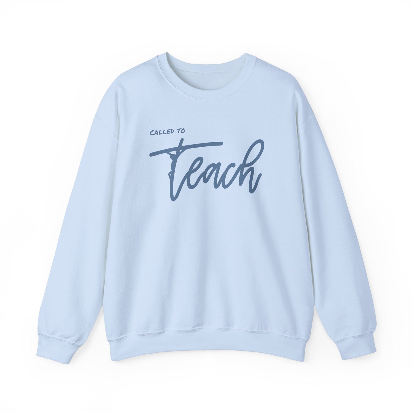 Crewneck Sweatshirt, Catholic Catechist Gift, Called to Teach with Jesus Silhouette, Religious Sweatshirt, Unisex Sweatshirt