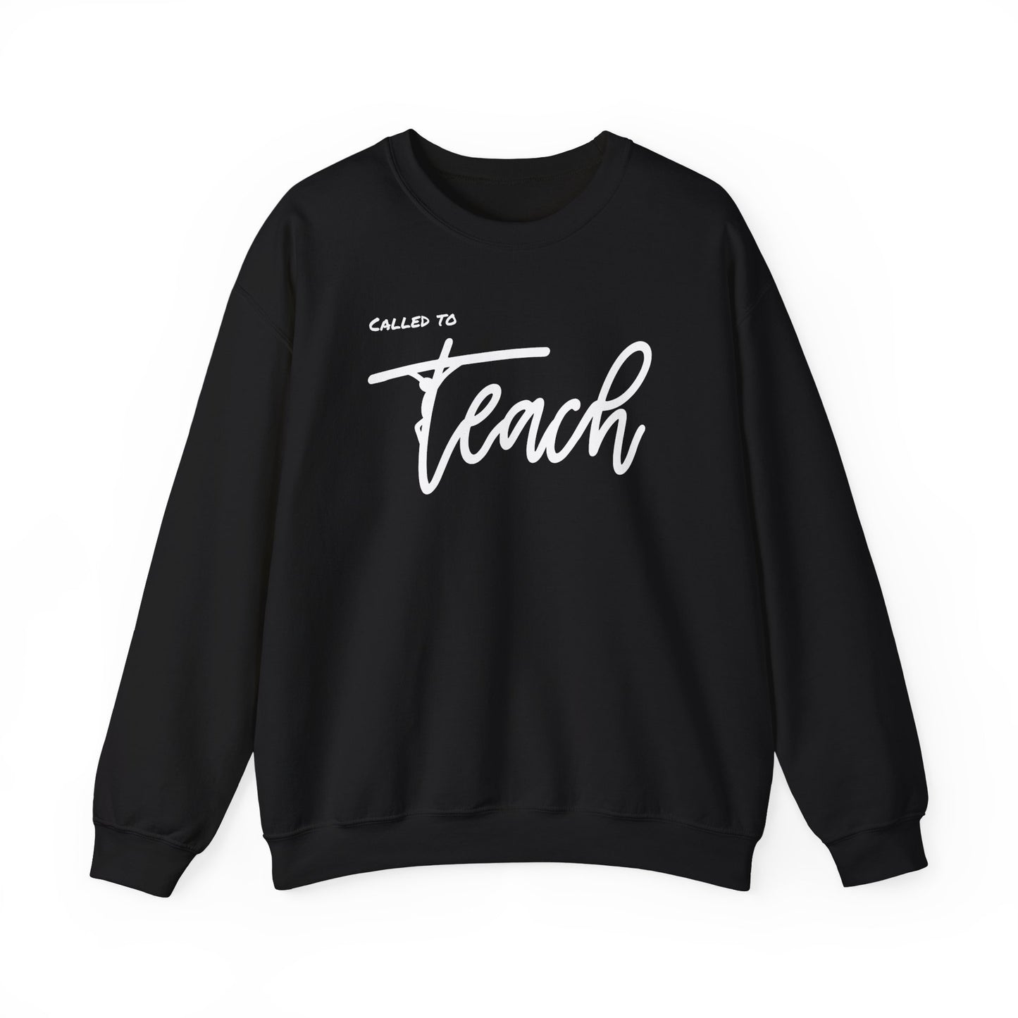 Crewneck Sweatshirt, Catholic Catechist Gift, Called to Teach with Jesus Silhouette, Religious Sweatshirt, Unisex Sweatshirt