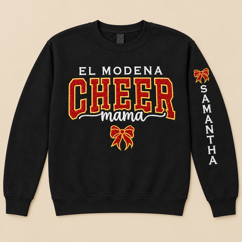 Cheer Mama Sweatshirt - Flat