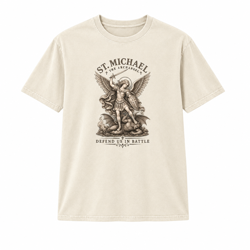 St. Michael on cream